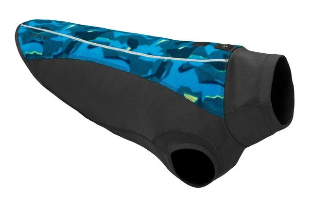 Ruffwear - Climate Changer Dog Pullover Fleece - Glacier 4 Ruffwear - Climate Changer Dog Pullover Fleece - Glacier - Image 4