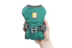 Ruffwear - Flagline™ Lightweight Dog Harness - Meltwater Teal -Ruffwear 3055 flagline harness meltwater teal overhead compact web 640x 2245c68d 5980 49fe 8c87 6a9e73b26aac