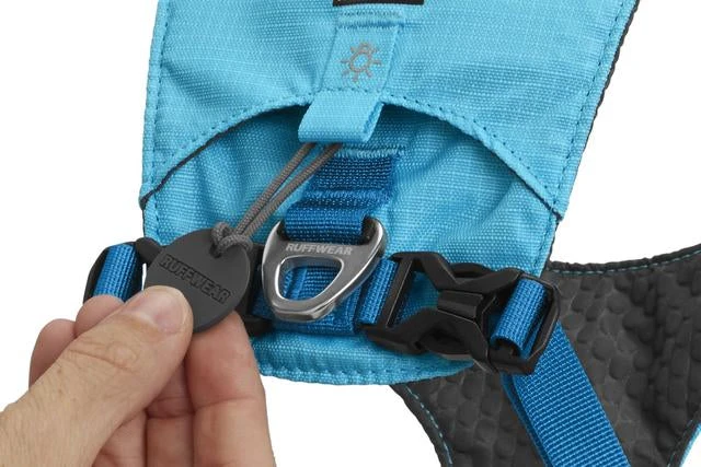 Ruffwear - Hi & Light Harness - Blue Atoll 3 Ruffwear - Hi & Light Harness - Blue Atoll - Image 3