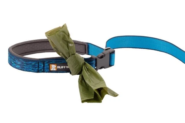 Ruffwear Flat Out Adjustable Dog Lead - Ocean Distortion 5 Ruffwear Flat Out Adjustable Dog Lead - Ocean Distortion - Image 5