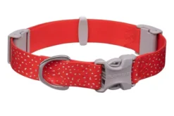 Ruffwear Confluence Waterproof Dog Collar Red Sumac
