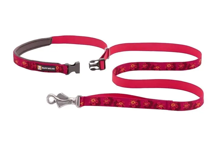 Ruffwear Flat Out Alpenglow Burst Leash 2 Ruffwear Flat Out Alpenglow Burst Leash - Image 2