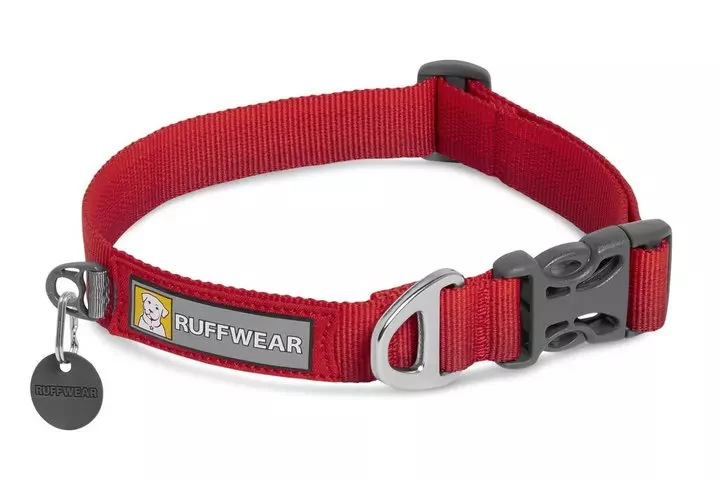 Ruffwear Front Range Dog Collar Red Sumac 1 Ruffwear Front Range Dog Collar Red Sumac