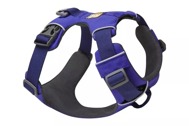 Ruffwear Front Range Dog Harness Huckleberry Blue 1 Ruffwear Front Range Dog Harness Huckleberry Blue