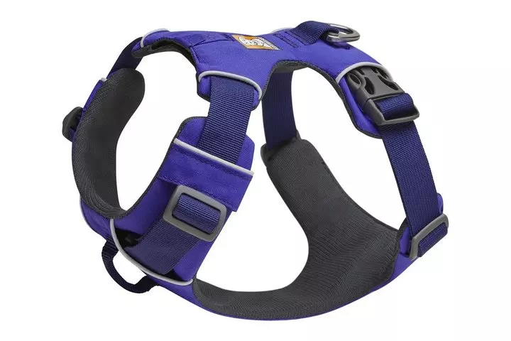 Ruffwear Front Range Dog Harness Huckleberry Blue 5 Ruffwear Front Range Dog Harness Huckleberry Blue - Image 5