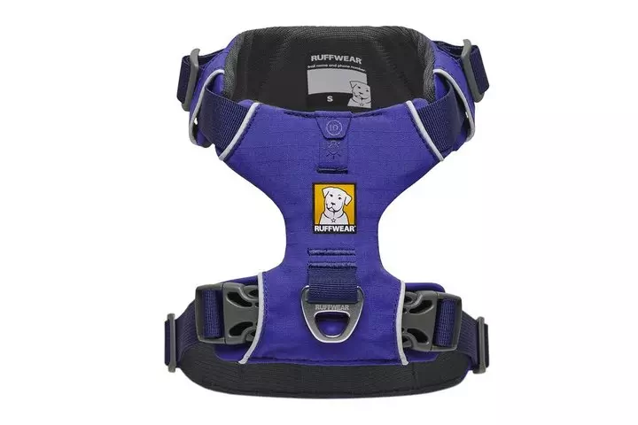 Ruffwear Front Range Dog Harness Huckleberry Blue 6 Ruffwear Front Range Dog Harness Huckleberry Blue - Image 6