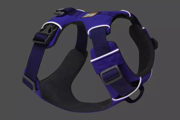 Ruffwear Front Range Dog Harness Huckleberry Blue 7 Ruffwear Front Range Dog Harness Huckleberry Blue - Image 7