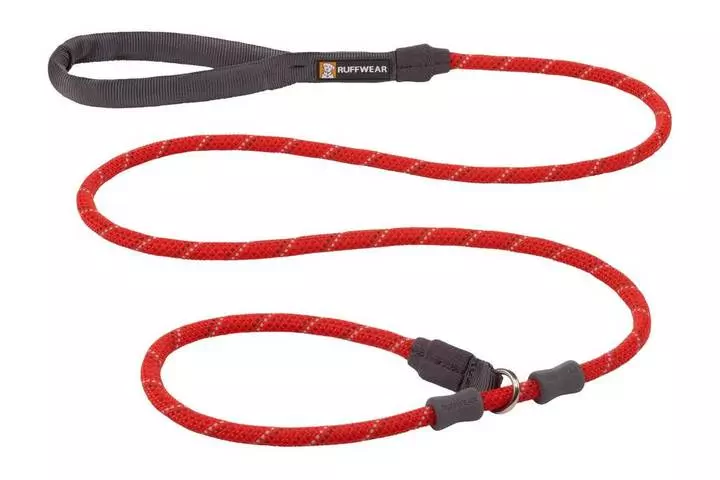 Ruffwear Just-a-Cinch Dog Lead Red Sumac 1 Ruffwear Just-a-Cinch Dog Lead Red Sumac
