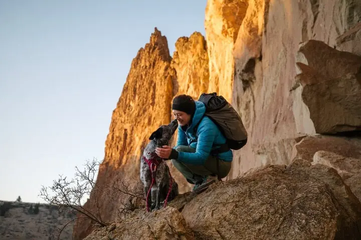 Ruffwear Knot-a-Collar Rope Dog Collar Hibiscus Pink 5 Ruffwear Knot-a-Collar Rope Dog Collar Hibiscus Pink - Image 5