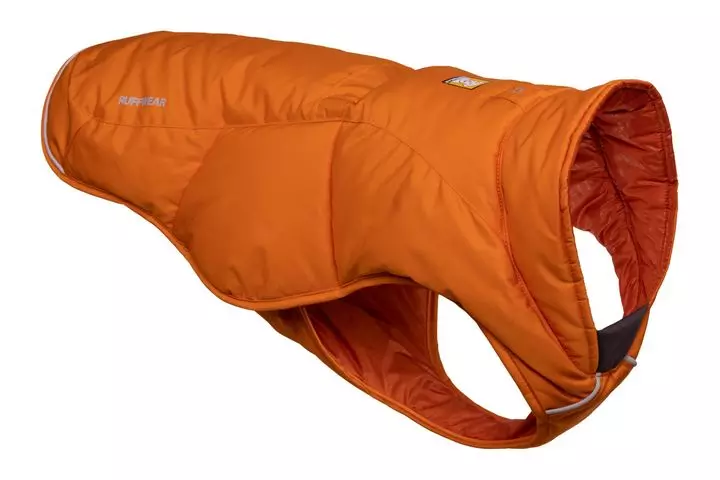 Ruffwear Quinzee Dog Jacket Campfire Orange 1 Ruffwear Quinzee Dog Jacket Campfire Orange