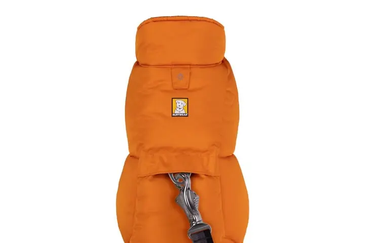 Ruffwear Quinzee Dog Jacket Campfire Orange 4 Ruffwear Quinzee Dog Jacket Campfire Orange - Image 4