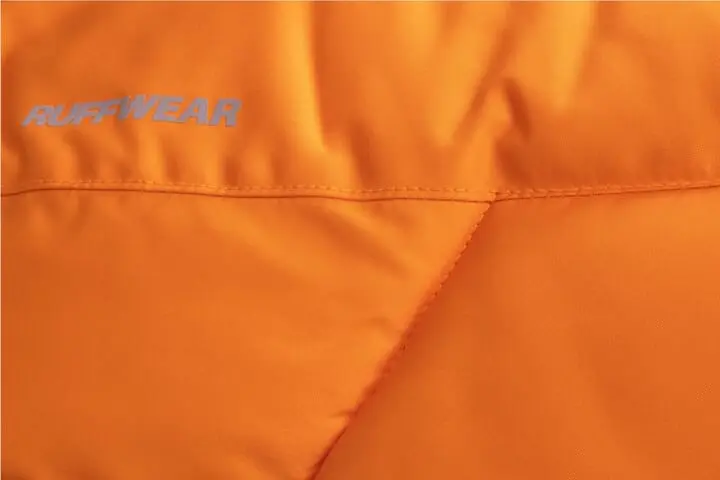 Ruffwear Quinzee Dog Jacket Campfire Orange 8 Ruffwear Quinzee Dog Jacket Campfire Orange - Image 8