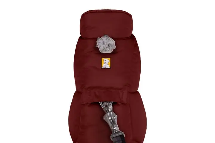 Ruffwear Quinzee Dog Jacket Fired Brick 6 Ruffwear Quinzee Dog Jacket Fired Brick - Image 6