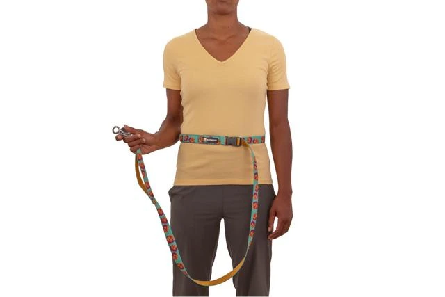 Ruffwear Flat Out Adjustable Dog Lead - Spring Burst 7 Ruffwear Flat Out Adjustable Dog Lead - Spring Burst - Image 7