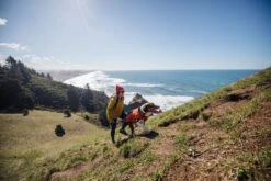 Ruffwear - Overcoat Fuse™ Jacket Canyonlands Orange -Ruffwear web 0515 overcoat fuse canyonlands orange coast hiking 06