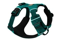Ruffwear - Front Range® Harness Aurora Teal -Ruffwear web 30502 front range harness aurora teal reflectivity studio