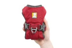 Ruffwear - Flagline™ Lightweight Dog Harness - Red Rock -Ruffwear web 3055 flagline harness red rock overhead compact