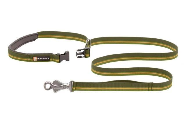 Ruffwear Flat Out Adjustable Dog Lead - Forest Horizon 2 Ruffwear Flat Out Adjustable Dog Lead - Forest Horizon - Image 2