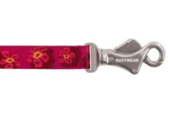 Ruffwear Flat Out Adjustable Dog Lead - Alpenglow Burst -Ruffwear web4 flat out leash alpenglow burst talon clip 640x a800283b 21c8 4cf7 99c6 d560fca3d1a1